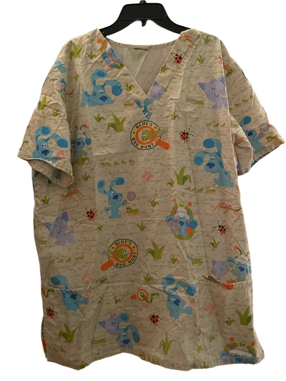 Blue’s Clues V-Neck Women’s Scrub Top
